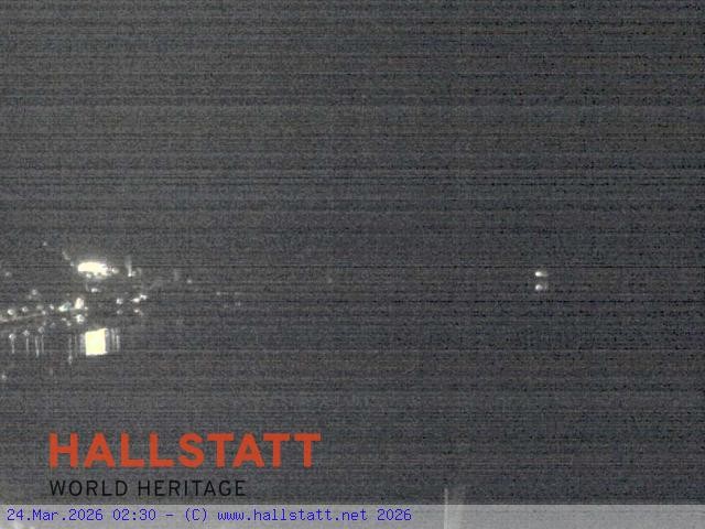 Archiv Foto Webcam Blick auf Hallstatt und den Hallstättersee