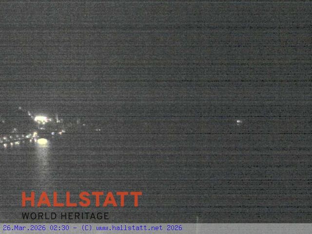 Archiv Foto Webcam Blick auf Hallstatt und den Hallstättersee