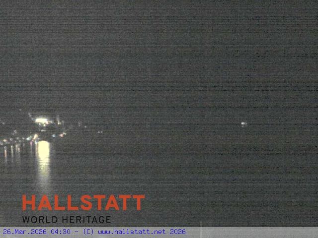 Archiv Foto Webcam Blick auf Hallstatt und den Hallstättersee