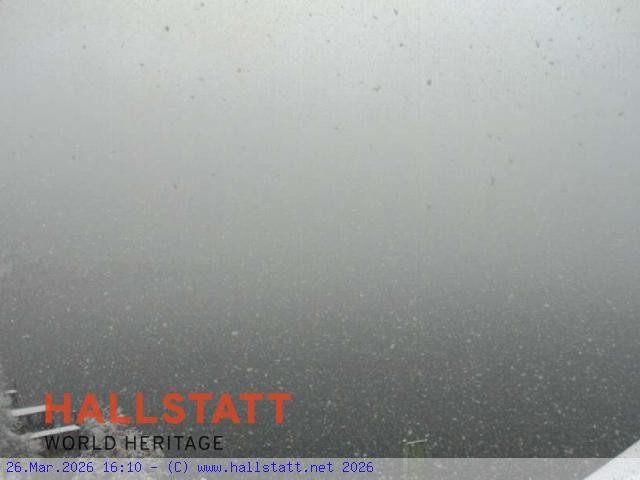 Archiv Foto Webcam Blick auf Hallstatt und den Hallstättersee