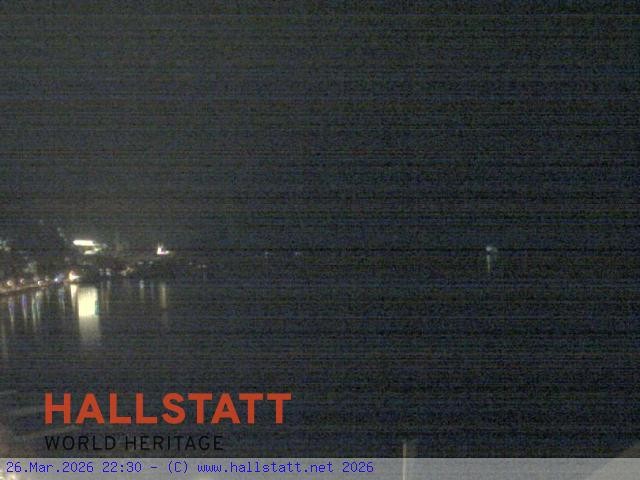 Archiv Foto Webcam Blick auf Hallstatt und den Hallstättersee