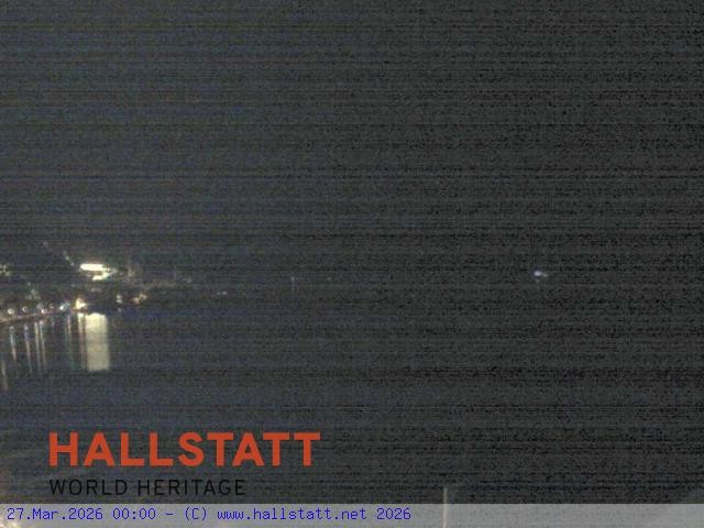 Archiv Foto Webcam Blick auf Hallstatt und den Hallstättersee