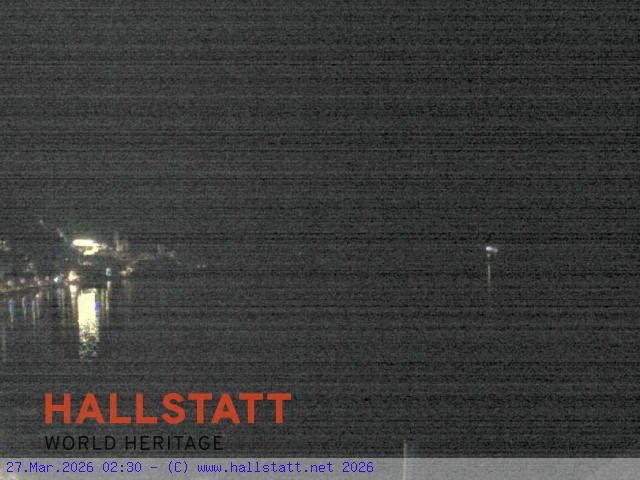 Archiv Foto Webcam Blick auf Hallstatt und den Hallstättersee