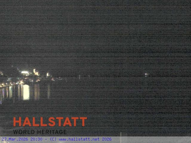 Archiv Foto Webcam Blick auf Hallstatt und den Hallstättersee