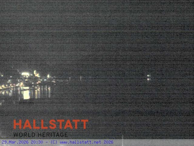 Archiv Foto Webcam Blick auf Hallstatt und den Hallstättersee