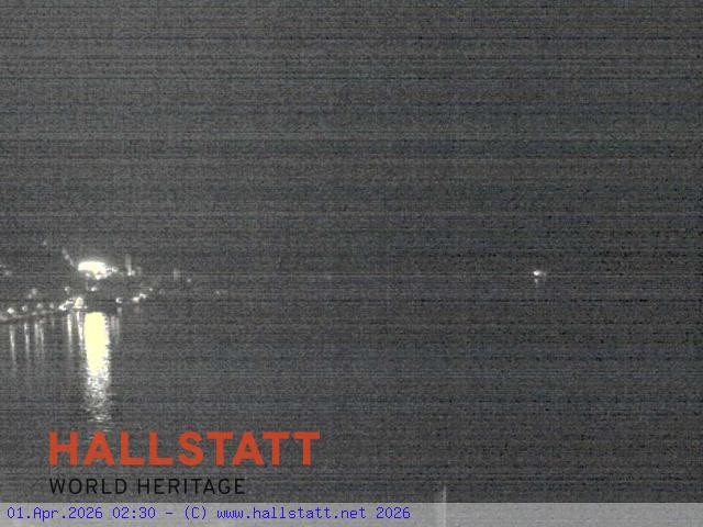 Archiv Foto Webcam Blick auf Hallstatt und den Hallstättersee