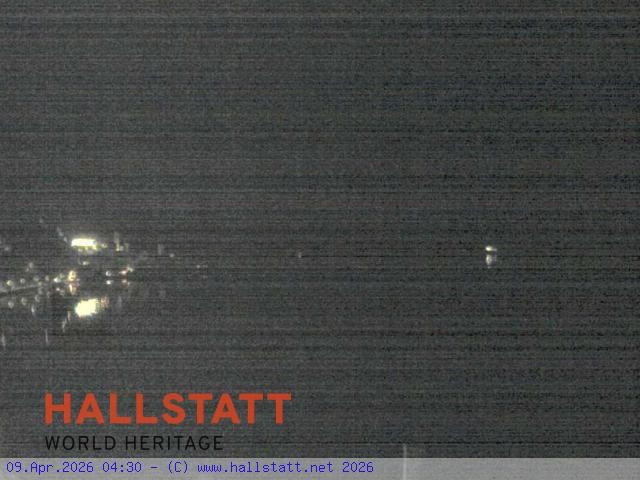 Archiv Foto Webcam Blick auf Hallstatt und den Hallstättersee