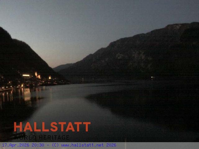 Archiv Foto Webcam Blick auf Hallstatt und den Hallstättersee