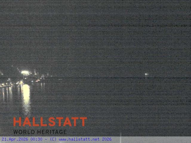 Archived image Webcam Hallstatt: Village and Lake