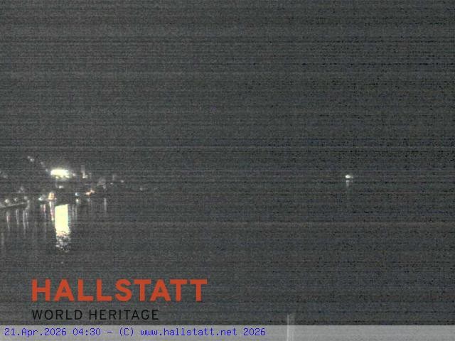 Archived image Webcam Hallstatt: Village and Lake