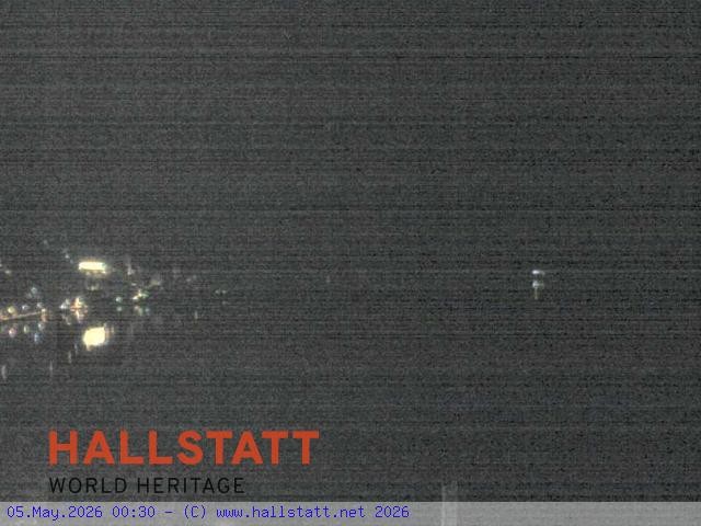 Archiv Foto Webcam Blick auf Hallstatt und den Hallstättersee