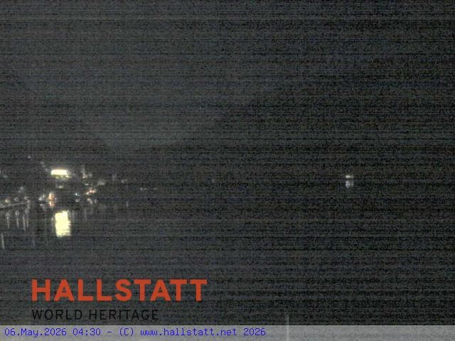 Archiv Foto Webcam Blick auf Hallstatt und den Hallstättersee