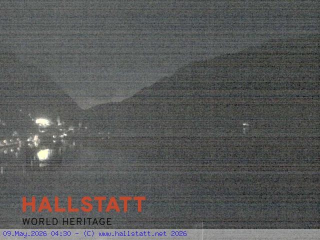 Archiv Foto Webcam Blick auf Hallstatt und den Hallstättersee