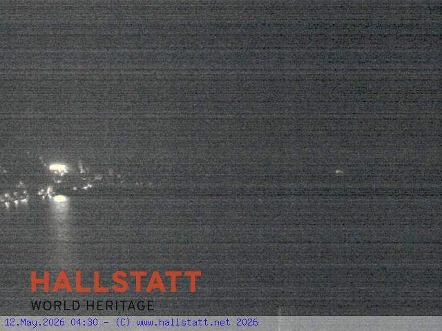 Archiv Foto Webcam Blick auf Hallstatt und den Hallstättersee