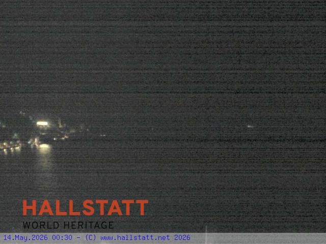 Archiv Foto Webcam Blick auf Hallstatt und den Hallstättersee