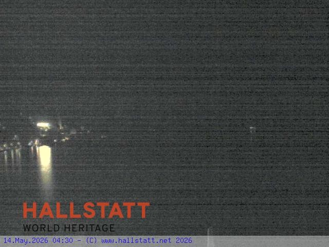 Archiv Foto Webcam Blick auf Hallstatt und den Hallstättersee