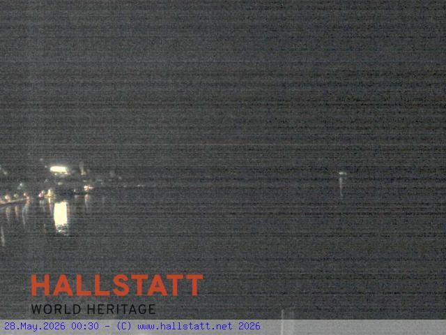 Archiv Foto Webcam Blick auf Hallstatt und den Hallstättersee