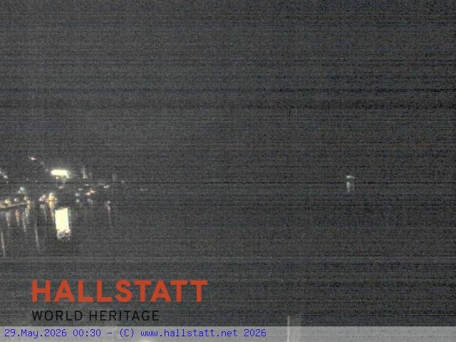 Archiv Foto Webcam Blick auf Hallstatt und den Hallstättersee