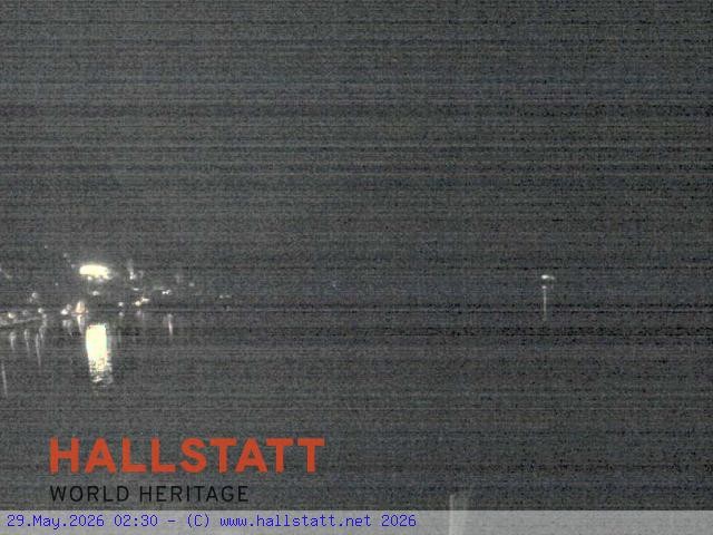 Archiv Foto Webcam Blick auf Hallstatt und den Hallstättersee