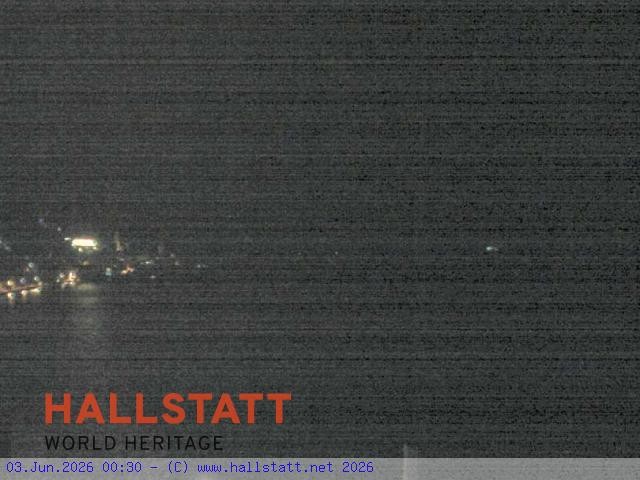 Archived image Webcam Hallstatt: Village and Lake