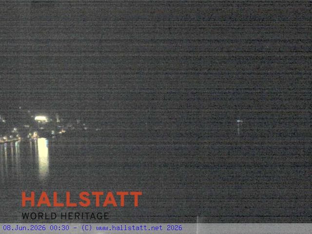 Archiv Foto Webcam Blick auf Hallstatt und den Hallstättersee
