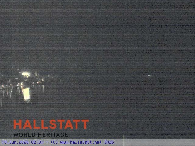 Archiv Foto Webcam Blick auf Hallstatt und den Hallstättersee