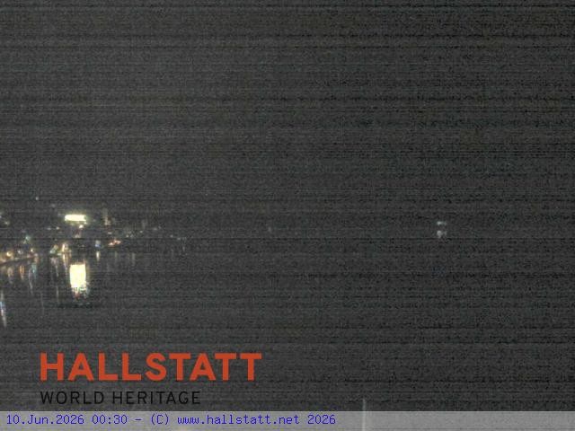 Archiv Foto Webcam Blick auf Hallstatt und den Hallstättersee