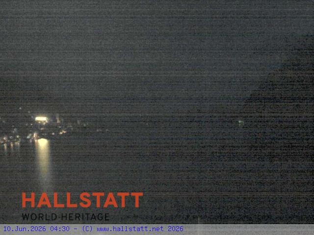 Archiv Foto Webcam Blick auf Hallstatt und den Hallstättersee