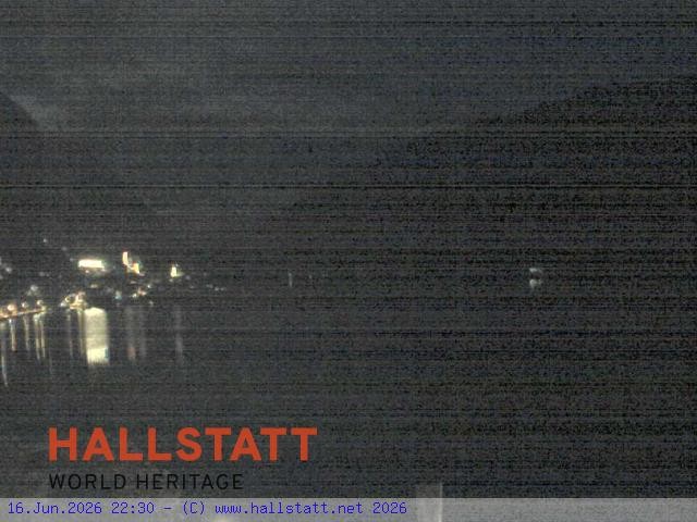 Archiv Foto Webcam Blick auf Hallstatt und den Hallstättersee