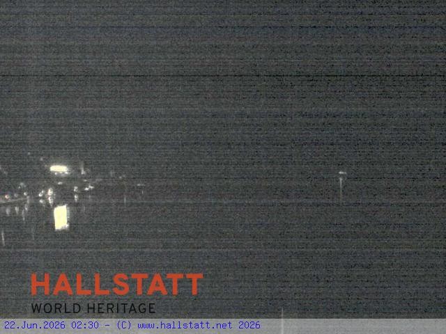 Archived image Webcam Hallstatt: Village and Lake