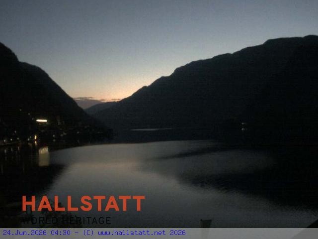 Archiv Foto Webcam Blick auf Hallstatt und den Hallstättersee