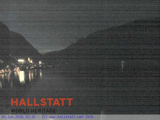 Archiv Foto Webcam Blick auf Hallstatt und den Hallstättersee