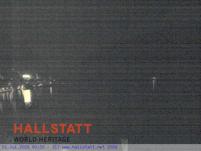 Archiv Foto Webcam Blick auf Hallstatt und den Hallstättersee