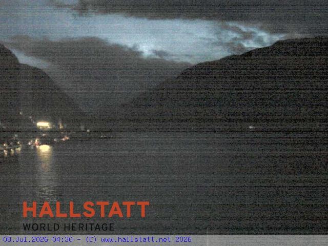 Archiv Foto Webcam Blick auf Hallstatt und den Hallstättersee