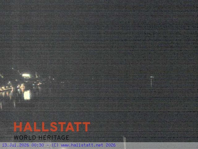 Archiv Foto Webcam Blick auf Hallstatt und den Hallstättersee