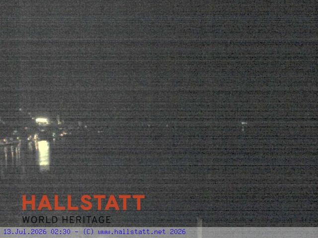 Archiv Foto Webcam Blick auf Hallstatt und den Hallstättersee