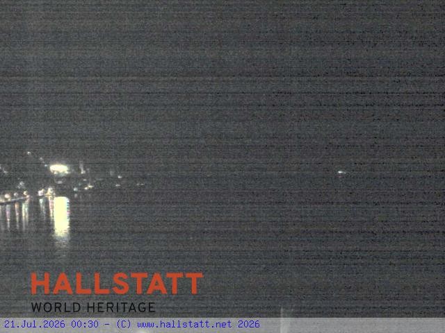 Archiv Foto Webcam Blick auf Hallstatt und den Hallstättersee