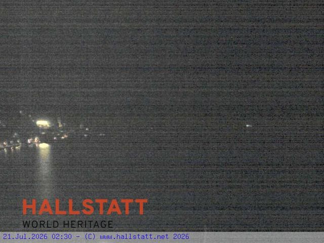 Archiv Foto Webcam Blick auf Hallstatt und den Hallstättersee
