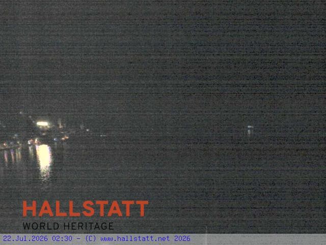 Archiv Foto Webcam Blick auf Hallstatt und den Hallstättersee