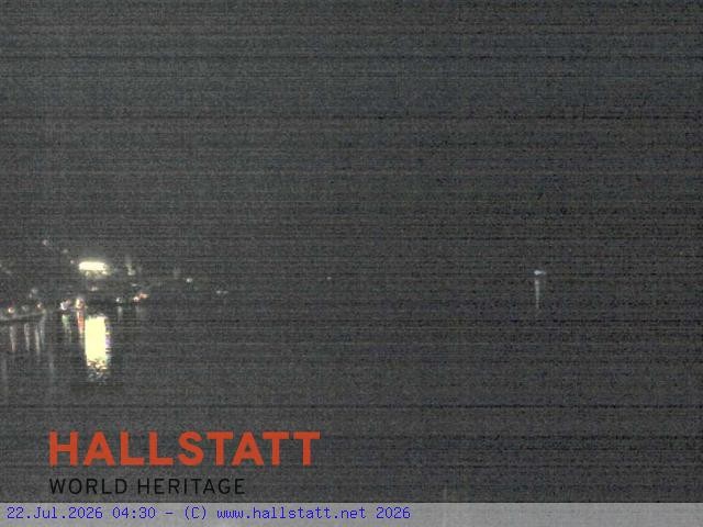 Archiv Foto Webcam Blick auf Hallstatt und den Hallstättersee