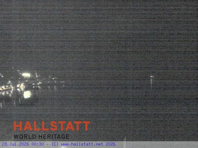 Archiv Foto Webcam Blick auf Hallstatt und den Hallstättersee