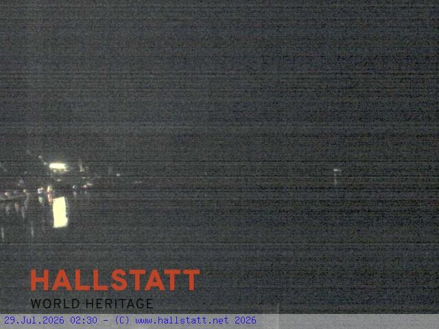 Archiv Foto Webcam Blick auf Hallstatt und den Hallstättersee