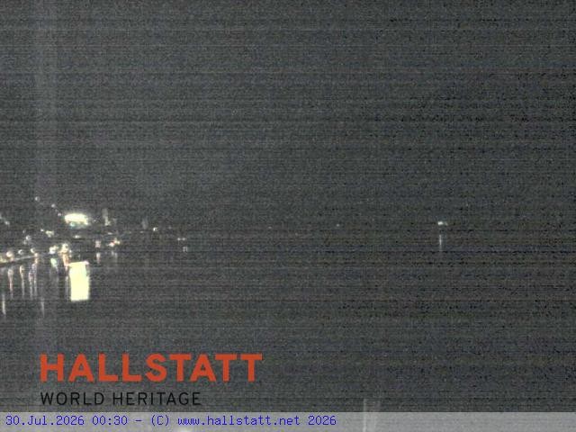 Archiv Foto Webcam Blick auf Hallstatt und den Hallstättersee