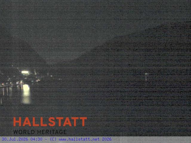 Archiv Foto Webcam Blick auf Hallstatt und den Hallstättersee