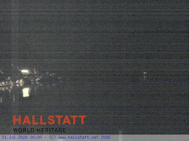 Archiv Foto Webcam Blick auf Hallstatt und den Hallstättersee