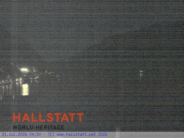 Archiv Foto Webcam Blick auf Hallstatt und den Hallstättersee