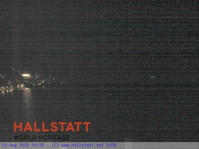 Archiv Foto Webcam Blick auf Hallstatt und den Hallstättersee