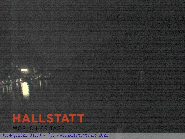 Archiv Foto Webcam Blick auf Hallstatt und den Hallstättersee