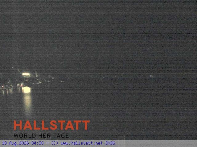 Archiv Foto Webcam Blick auf Hallstatt und den Hallstättersee
