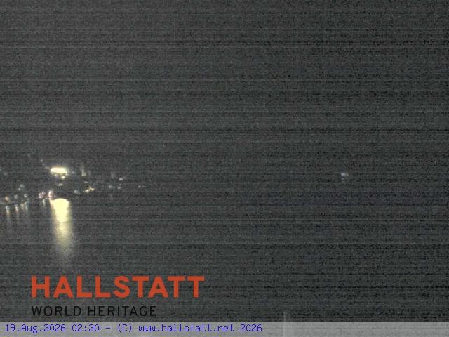 Archiv Foto Webcam Blick auf Hallstatt und den Hallstättersee